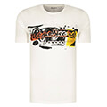 t shirt pepe jeans amersham pm504034 krem extra photo 3