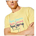 t shirt pepe jeans moe 2 painting effect logo pm507778 kitrino extra photo 2