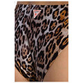 bikini brief guess e02o21mc045 tanga leopard kafe extra photo 2