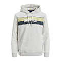 hoodie jack jones jormason 12193645 gkri melanze extra photo 4