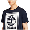 t shirt timberland stack logo tb0a2aj1 skoyro mple l extra photo 2