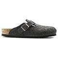 pantofles birkenstock boston 160373 anthraki extra photo 2