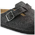 pantofles birkenstock boston 160373 anthraki extra photo 4