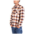 poykamiso hurley santa cruz hvwt flannel karo mvs0005200 kafe extra photo 2