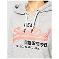 hoodie superdry vl ac hood bb w2011139a gkri melanze extra photo 2