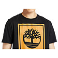 t shirt timberland stack logo tb0a2aj1 mayro kamel extra photo 2