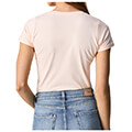 t shirt pepe jeans new virginia pl505202 anoixto roz extra photo 1