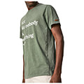 t shirt pepe jeans ailm vintage text pm508240 xaki m extra photo 2