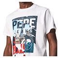 t shirt pepe jeans ainsley photo print pm508242 leyko extra photo 2