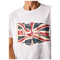 t shirt pepe jeans flag logo n waving flag pm508273 leyko extra photo 2