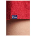 t shirt superdry vintage logo emb m1011245a kokkino melanze extra photo 2
