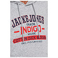 hoodie jack jones jjnewdenim 12210826 anoixto gkri melanze m extra photo 3