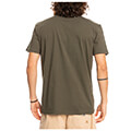 t shirt quiksilver all lined up eqyzt07046 xaki extra photo 1