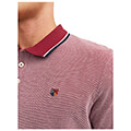 t shirt polo jack jones jprbluwin 12169064 kokkino melanze l extra photo 2