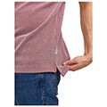 t shirt polo jack jones jprbluwin 12169064 kokkino melanze l extra photo 3