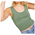 crop top jjxx jxsophia 12200219 xaki xs extra photo 2