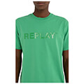 t shirt replay with print m6462 00023188p 630 prasino xl extra photo 3