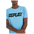 t shirt replay with lettering print m6469 0002660 786 tyrkoyaz extra photo 3