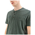 t shirt camel active henley striped c31 409775 1t57 37 skoyro prasino xl extra photo 2