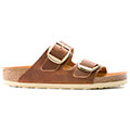 sandalia birkenstock arizona big buckle leoi hex narrow 1011073 cognac kafe extra photo 1