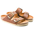 sandalia birkenstock arizona big buckle leoi hex narrow 1011073 cognac kafe extra photo 2
