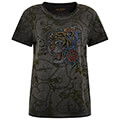 t shirt guess tattoo tiger bling easy w3ri03k9sn1 anthraki extra photo 3