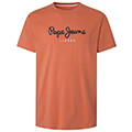 t shirt pepe jeans eggo n basic pm508208 portokali extra photo 4