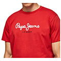 t shirt pepe jeans eggo n basic pm508208 kokkino extra photo 2