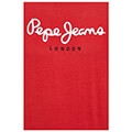 t shirt pepe jeans eggo n basic pm508208 kokkino extra photo 3