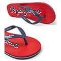 sagionares pepe jeans bay beach logo m pms70129 kokkino extra photo 4