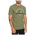t shirt quiksilver sunset wave eqyzt07277 xaki extra photo 2