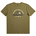 t shirt quiksilver sunset wave eqyzt07277 xaki l extra photo 4