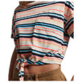 t shirt superdry ovin vintage boxy tie front w1011087a stripe polyxromo s extra photo 3