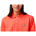 t shirt polo lacoste l1212 02k portokali extra photo 2