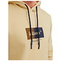 hoodie jack jones jordalston 12242197 anoixto kitrino s extra photo 3