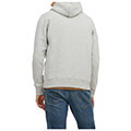 hoodie jack jones jordalston 12242197 anoixto gkri melanze s extra photo 1