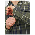 poykamiso jack jones jprblubrook check 12238032 karo prasino mple m extra photo 2