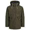 mpoyfan jack jones jjloop parka 12236010 skoyro prasino extra photo 5