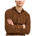 poykamiso jack jones jjkendrick cord overshirt 12236938 kafe extra photo 3