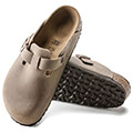 pantofles birkenstock boston leoi narrow 960813 anoixto kafe extra photo 4