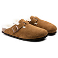 pantofles birkenstock boston vl shearling narrow 1001141 kafe extra photo 1