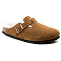 pantofles birkenstock boston vl shearling narrow 1001141 kafe extra photo 2