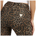 panteloni guess sexy flare w3ya0ld52k1 leopard kafe 30 34 extra photo 2