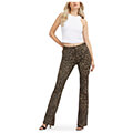panteloni guess sexy flare w3ya0ld52k1 leopard kafe 30 34 extra photo 3