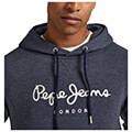 hoodie pepe jeans nouvel pm582521 skoyro mple melanze extra photo 2