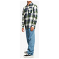 poykamiso quiksilver motherfly flannel eqywt04522 prasino l extra photo 2