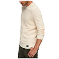 poylober superdry ovin textured crew knit jumper m6110567a ekroy melanze extra photo 1