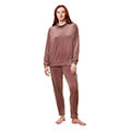 panteloni triumph cozy comfort velour trousers anoixto kafe 38 extra photo 1