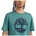 t shirt timberland kennebec river tree logo tb0a2c2r cl6 petrol l extra photo 2