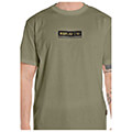 t shirt replay with print m6755 0002660 408 xaki m extra photo 2